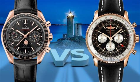 breitling vs omega vs rolex.